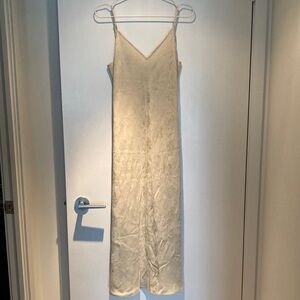Aritzia Cream Maxi Dress